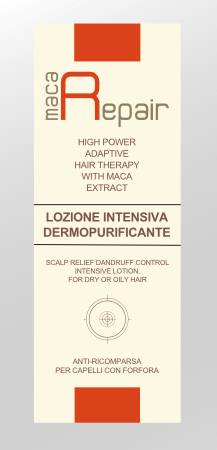 Maca Repair Lozione Intensiva Dermopurificante Trattamento Antiforfora