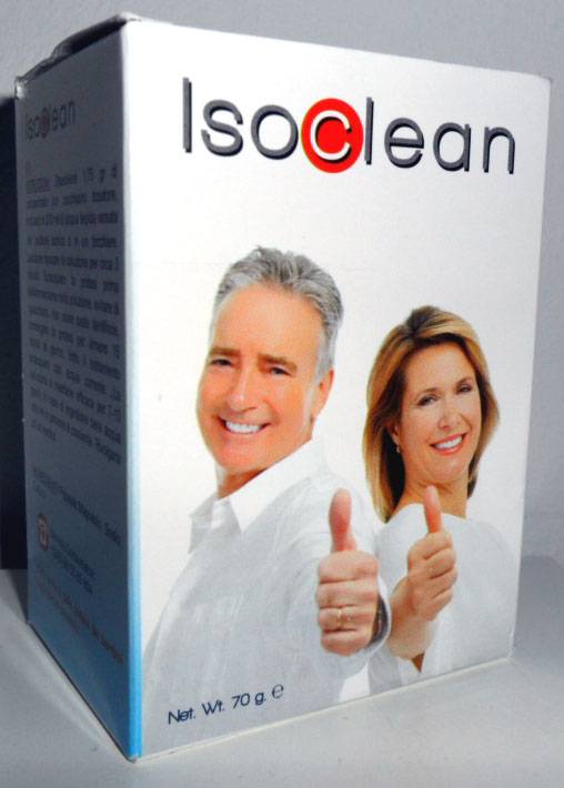 Intech Isoclean Prodotto per l'Igiene delle Protesi Mobili 10 Bustine