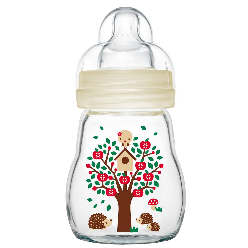 Mam Feel Good Biberon Vetro 0+ Mesi 170 ml