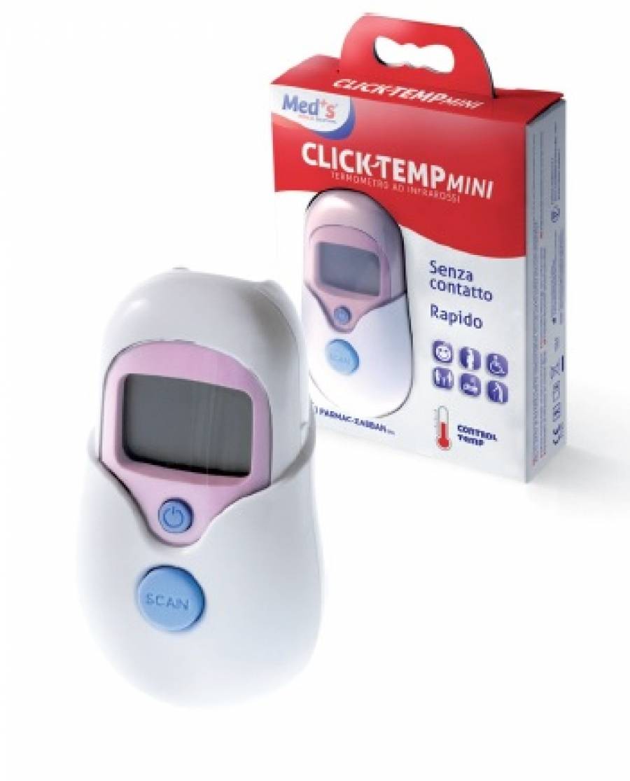 Med's Clicktemp Mini Termometro ad Infrarossi