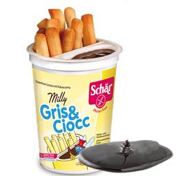 Schar Milly Gris & Cioc Grissini Senza Glutine con Crema al Cacao