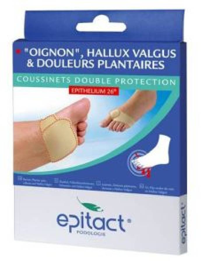 Qualifarma Epitact Cuscinetti Doppia Protezione per i Piedi - Misura: S