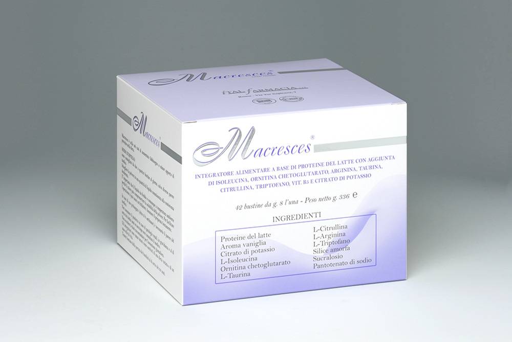 Italfarmacia Macresces 42 bustine Integratore a Base di Proteine del Latte per Dimagrire