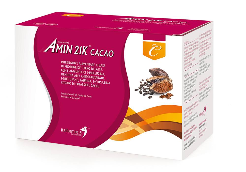 Amin 21K Cacao Integratore Proteico per Dimagrire