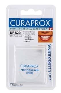 Curaprox Dental Floss Filo Interdentale per spazi ridotti tra i denti 35 metri