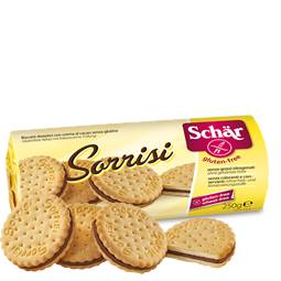 Schar Sorrisi Biscotti Sandwich Senza Glutine