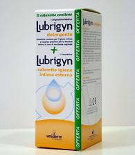 Uniderm Lubrigyn Cofanetto con detergente e salviettine intime