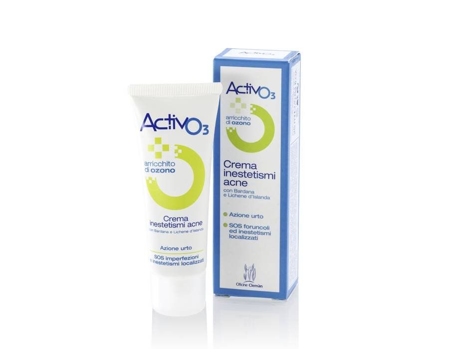 Oficine Cleman Activo3 Crema Inestetismi Acne 25 ml