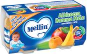 Mellin Omogeneizzato Gusto Albicocca Banana e Mela