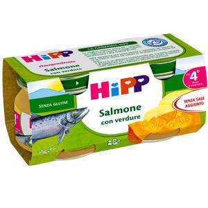 Hipp Bio Omogeneizzato Biologico Salmone con Verdure