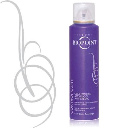 Biopoint Control Curly Cera mousse per capelli attivaricci anti - Crespo 150 ml