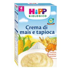 Hipp Bio Crema di Mais e Tapioca Biologica 200 g