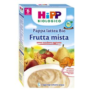 Hipp Bio Pappa Lattea Biologica alla Frutta Mista