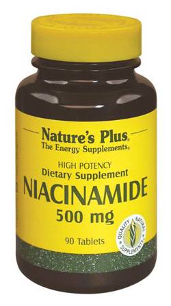 Nature's Plus Niacinamide Integratore per i Disturbi Nervosi