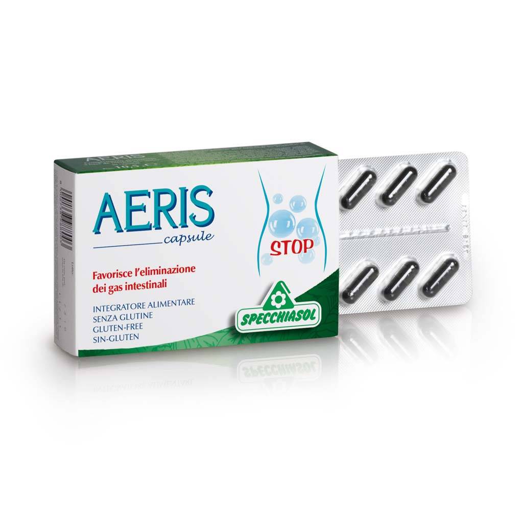 Specchiasol Aeris Capsule Integratore contro i Gas Intestinali