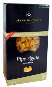 Well Food Massimo Zero Pipe Rigate Senza Glutine