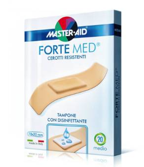 Master Aid Med Forte Cerotti Resistenti 78x20 mm 20 pezzi