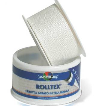 Master Aid Rolltex Cerotto su Rocchetto 5 metri x 1,25 cm - Misura: 1.25 cm x 5 m