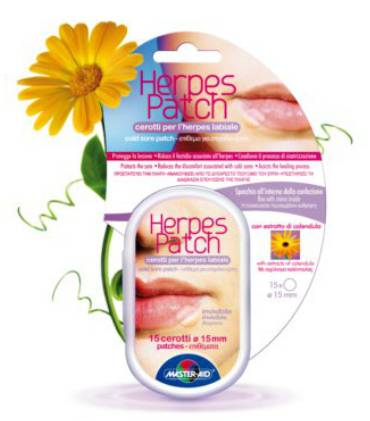 Master Aid Herpes Patch Medicazione per ferite 15 cerottini