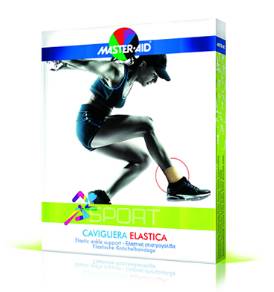 Master Aid Sport Cavigliera Elastica 1 pezzo Taglia M