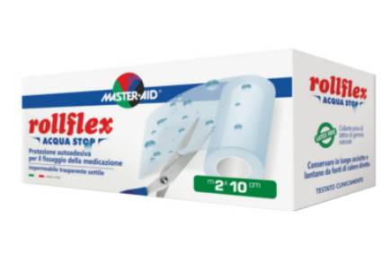 Master Aid Rollflex Acqua Stop Protezione Autoadesiva 1 pezzo 2 metri x 10 cm