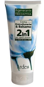 Ardes Crema Rigenerante Tricoattiva 2 in 1 Ristrutturante & Balsamo