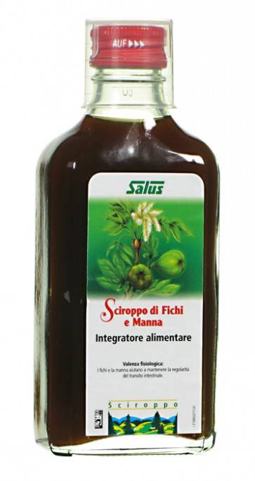 Salus Sciroppo Fichi e Manna Integratore per il Benessere Intestinale