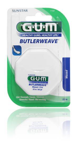 Sunstar Gum Butlerweave Filo Interdentale 54,8 m 1 pezzo - Tipo: Cerato