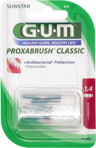 Sunstar Gum Proxabrush Scovolini 8 pezzi - Formato: 614 - 1.6mm