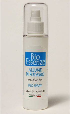 Bio Essenze Allume di Potassio Deodorante Spray