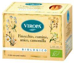Viropa Finocchio Cumino Anice Camomilla Infuso Bio 15 bustine