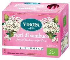 Viropa Fiori di Sambuco Infuso Bio 15 bustine