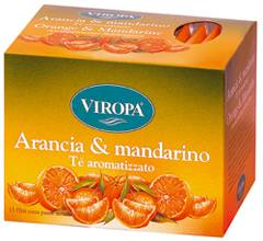 Viropa Arancia e Mandarino Thè Aromatizzato 15 bustine