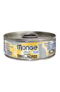 Monge Jelly Cibo Umido per Gatti con trancetti di Tonno 80 g
