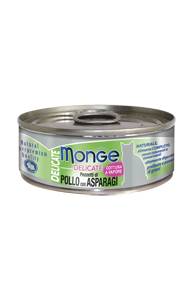 Monge Delicate Cibo Umido per Gatti Gusto Pollo e Asparagi 80 g