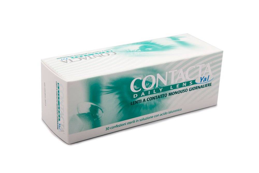 Contacta Daily Lens Yal Lenti a Contatto Monouso Giornaliere con Acido Ialuronico - Gradazione: 4.25 - Confezione: 30 lenti