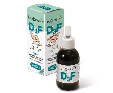 Buonavit D3F Integratore di Vitamina D per le Ossa