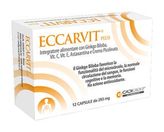 Eccarvit Plus Integratore Antiossidante 12 capsule