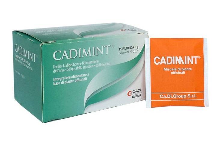 Cadimint Integratore per la digestione 15 filtri x 3 g