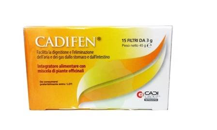 Cadifen Integratore per la digestione 15 filtri x 3 g