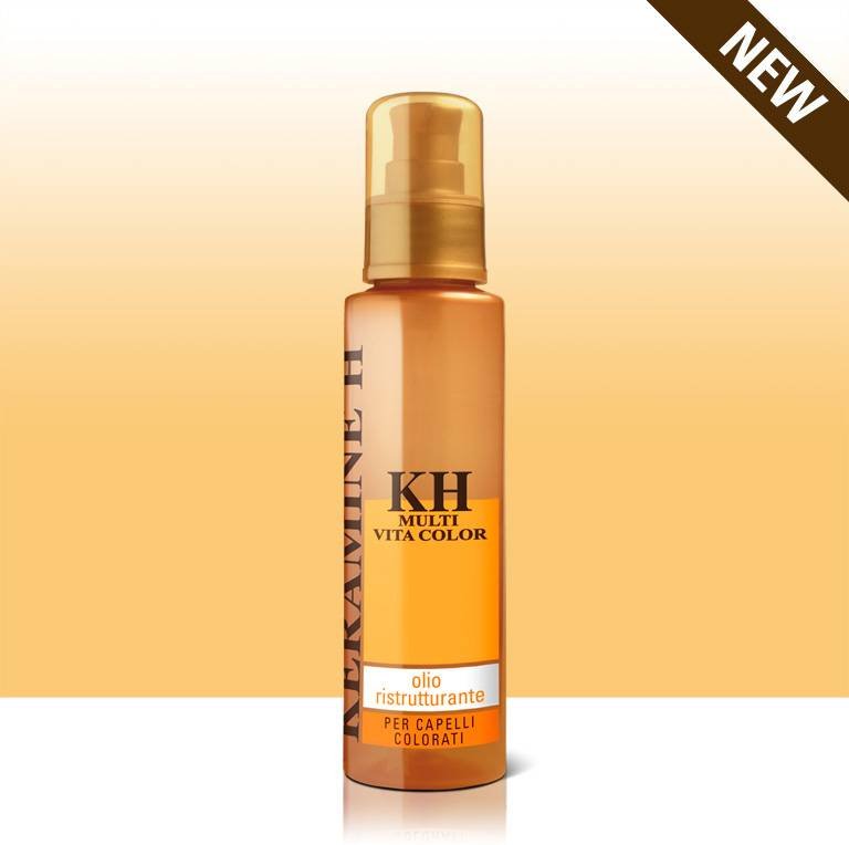 Keramine H Multi Vita Color Olio Ristrutturante Capelli Colorati