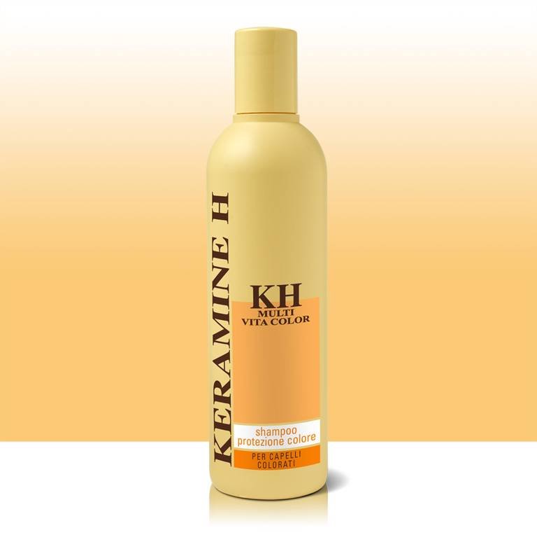 Keramine H Multi Vita Color Shampoo Ristrutturante Protezione Colore