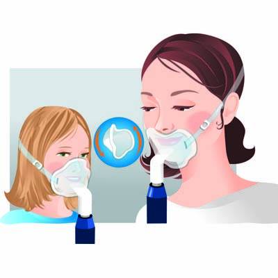 Pic Airsoft 2 in 1 Mascherina Aerosol per Adulti e Bambini