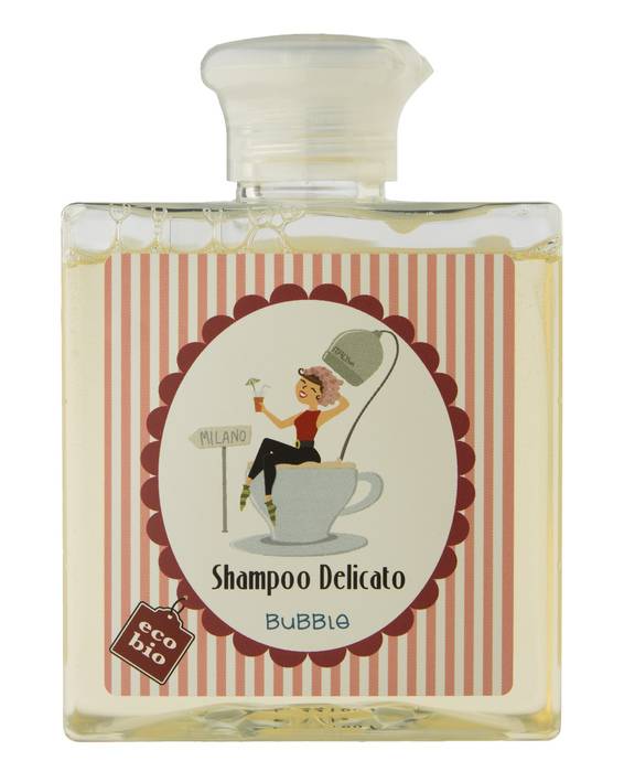 Bubble Family Shampoo Delicato per Bambini e Adulti Eco - Bio 250 ml
