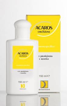Dermoresearch Acaros Emulsione per il corpo per Pelle Pruriginosa 150 ml