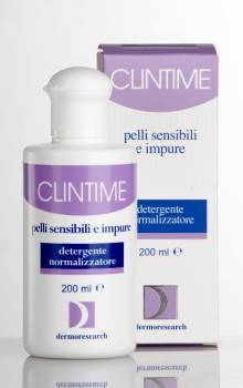 Dermoresearch Clintime Detergente per pelle grassa 200 ml