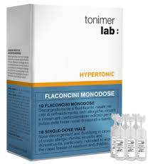 Tonimer Lab Hypertonic 18 Flaconcini Monodose Decongestionante Nasale per Bambini
