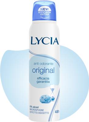 Lycia Anti Odorante Original Spray Deodorante 150 ml
