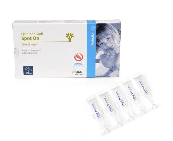 Camon Protection Fiale Spot - On per Gatti Olio di Neem