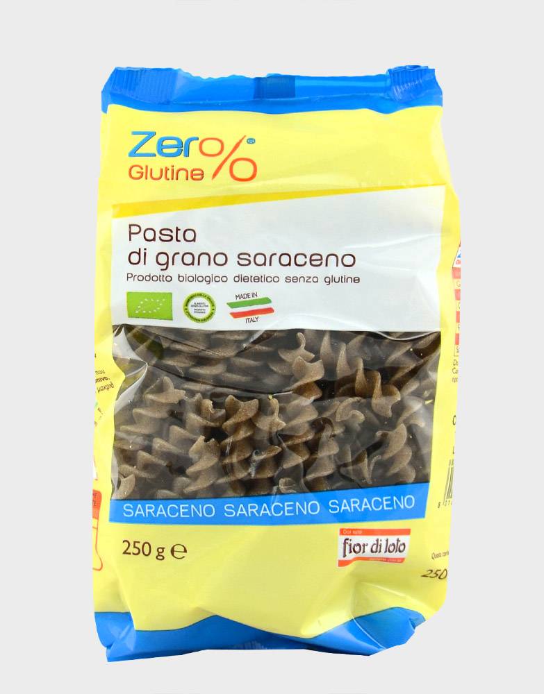 Fior di Loto Zer% Glutine Fusilli di grano Saraceno Bio 250 g